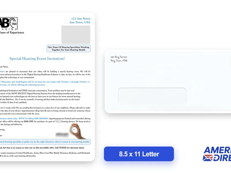  direct mail sample