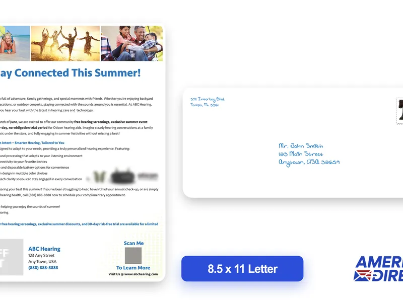  direct mail sample